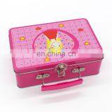 Cartoon Tin Lunch Box 194*130*70mm With Lock and Key for Children thumbnail-4