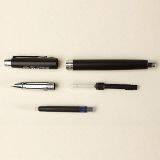 Chinese Fountain Pens,Fountain Pen Ink for Signature, 0.7mm Metal With Metal Hand Feeling thumbnail-2