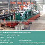 JMD500 20" Non Self-propelled Hydraulic River Sand Dredger Cutter Suction Dredger for Sale thumbnail-6