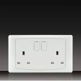 10A 250V Push Button Wall Switch Socket Digit Telephone Socket With Data Socket thumbnail-2