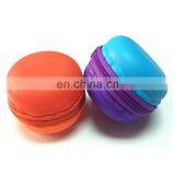 Round MacaronCoin Bag Custom Women Clutch Purse Fashion Girls Silicone Wallet thumbnail-7