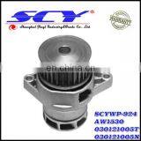 Auto Water Pump For VOLKSWAGEN AIRTEX:AW1530 HEPU:P540 QH:QCP3157 DOLZ:A-179 SIL:PA846 GRAF:PA603 BUGATTI:PA8704