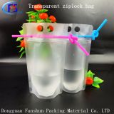 Can be customized transparent zipper bag fruit dried flower tea food plastic zipper bag clothing zipper bag sealing self-relianc