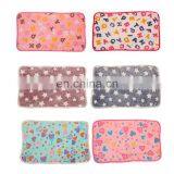 Pet Dog Blanket Warm Fleece Fabric Mat Paw Print for Small and Medium Dogs Blanket thumbnail-3