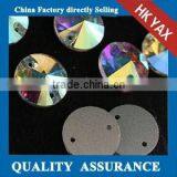 1218L YAX Sew on Crystal ab Rhinestone,sew on Rhinestone Crystal Ab,crystal ab Rhinestone Sew on thumbnail-1