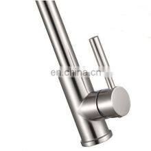 Deck Mounted Stainless Steel Kitchen Sink Mixer Faucet Tap thumbnail-3