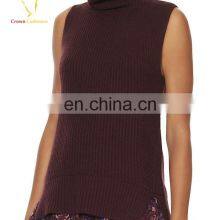 Customisable Womens Sweater Dress Wool Vest Merinos thumbnail-4