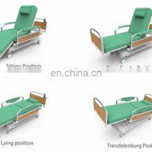 Hospital Patient Adjust Backrest Blood Donor Treatment Electric Hemodialysis Dialysis Chair Bed thumbnail-2