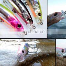 7.5cm 10.2g Lifelike Hard Bait Bass Swimbait B KK Treble Hook Trolling Floating Minnow thumbnail-4