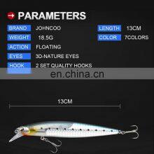 13cm 18.5g Long Distance Fishing With False Bait Minnow Fishing Lures thumbnail-3