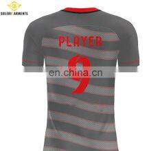 Latest Jersey Designs Soccer Uniform Custom Printing Logo Soccer Team Wear Set thumbnail-4