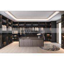 Modern Customized Melamine Walk In Closet Bedroom Dresser Cabinets thumbnail-5