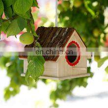 100% Natural Wood Lightweight and Durable Quality Handmade Bird House 6.29x6.88x5.9 Inches thumbnail-3