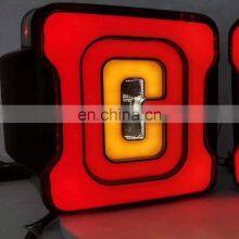 J379 Taillight FOR JEEP FOR Wrangler JK 2007-2017 LANTSUN thumbnail-1