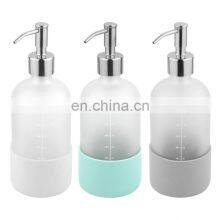 Factory Made Bath Hair Shampoo Round Pet 500Ml Square White Shaped Liquid Hand Soap Bottle With Pump At Good Price thumbnail-2