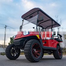 Electric acid battery golf cart can use 105ah lithium battery with high speed to 40km/h