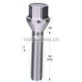 6pcs 12x1.5x24 Wheel Hub Bolts Lock Set Universal Type for All Car thumbnail-1