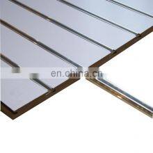 Melamine MDF Slatwall Panel Slot Board Wall Panel Grooved Board thumbnail-2