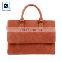 Elegant Design Luxury Genuine Leather Laptop Bag for Women thumbnail-3