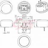 Cheap Price Custom Reliable Quality Spring Push Button thumbnail-5