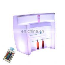 High Top Table Glow Led Bar Counter Event Hire Party Drink Rack Led Cocktail Table