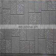 Low Cost Roofing Materials 0.5mm Steel Surface Insulated Interior PU Sandwich Roofing Panel thumbnail-4