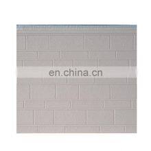 3D Wall Panel PU Clad Exterior Sandwich Wall Panel Metal Insulation Board Solid Wall Panel