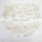 White Wine Bottle Organdy Drawstring Printed Ribbon Bag for Packing Red Wine thumbnail-3