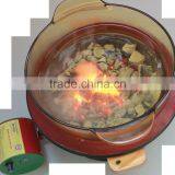 Camping Cooker Charcoal Cooking Stove / Ceramic, Clay Outdoor Grills thumbnail-1