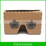 Google Cardboard Kit V2 Big Lens 3D Virtual Reality Cardboard Glasses Compatible With 3-6inch Screen for Smartphon thumbnail-3