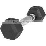 Hex Rubber Dumbbell 2kg-32.5kg thumbnail-1