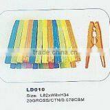 PLASTIC CLOTH PEGS LD010 thumbnail-1