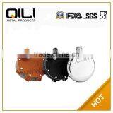 Special 5oz Stainless Steel Round Hip Flask thumbnail-1