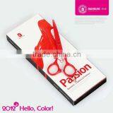 Red Teflon Coating in SUS420J2 Stainless Steel Hair Shears