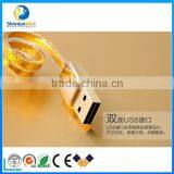 REMAX TPE Copper Core 2.1A 100CM Data and Charge Flat Gold Kingdom Micro Usb Cable thumbnail-6