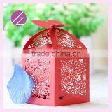 Custom Acrylic Wedding Invitation Card Box Favor Box /Birthday /wedding Candy Box /gift Box TH85 With Large Rose Flower TH-85 thumbnail-1