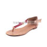 Hot Sale Ladies Diamond Peep Toe Beach Flat Sandals Wholesale Fashion Promotion Lady Sandals thumbnail-3