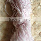 4.5NM 100%polyester/acrylic Chenille Yarn Raw White and Dyed on Cone thumbnail-1