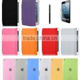 Hot Sell Coating Smart Cover for Ipad Mini Include Back Case