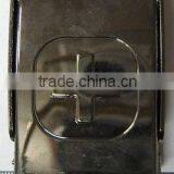 Oversea Business Style Gun Metal Metal Name Plate Belt Buckles thumbnail-2