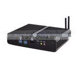 New Intel 5th Gen Core i7 5500U Mini Computer Windows 10 Mini PC Windows 8.1 Compatible Micro Pc4K HD HTPC TV Box 2* HDMI 2* LAN thumbnail-2