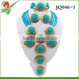 charming and colorful bead Jewelry Sets for wedding party, fashion African Jewelry SetJQ046