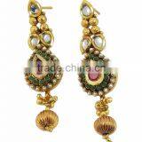 Indian Polki Style Necklace Sets thumbnail-4