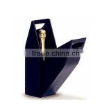 Custom Logo Embossed Leather Luxury Wine Bottle Bag thumbnail-2