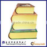 Custom Russia Style Book Shape Tea Packaging Box