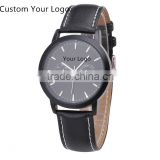 Classic Brand Man Wrist Watch OEM Custom Dial with Japan Movt Stainless Steel Back