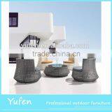 Cheap Rattan Coffee Shop Tables and Chairs