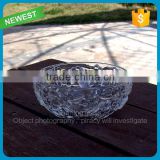 Wholesale Clear Glass Sugar Bowl Glass Serving Bowl