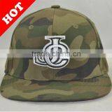 6 Panel Customize Flat Brim Fitted Hats thumbnail-1