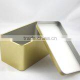 Rectangular Tinplate Tea Can thumbnail-1